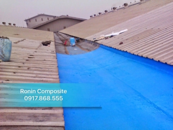 Bọc FRP bể nuôi thuỷ hải sản - Nhà máy Ươm giống thuỷ sản Lào Cai