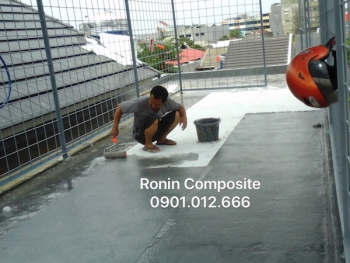 FRP Lining Bể XLNT sản xuất nhà máy TOTO - KCN Thăng Long 2 - Hưng Yên